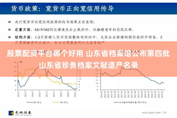 股票配资平台哪个好用 山东省档案馆公布第四批山东省珍贵档案文献遗产名录