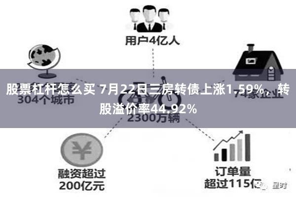 股票杠杆怎么买 7月22日三房转债上涨1.59%，转股溢价率44.92%